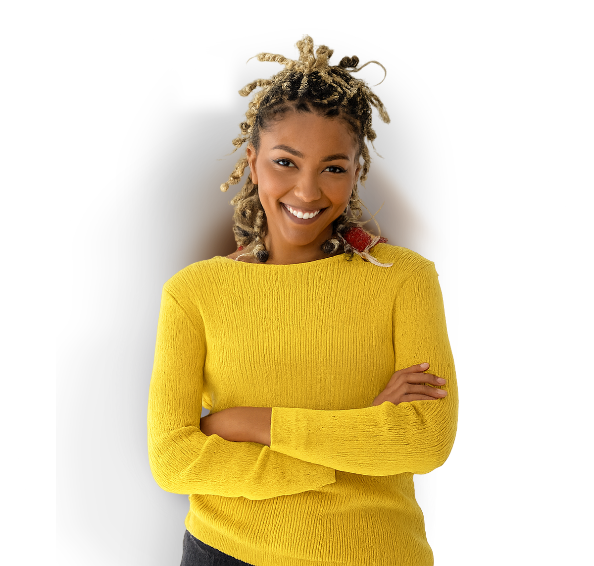 young african american woman